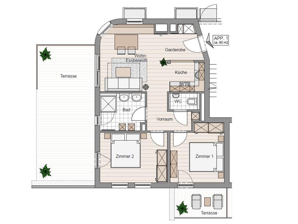 Steinberghaus Apartments Leogang Oda fotoğraf